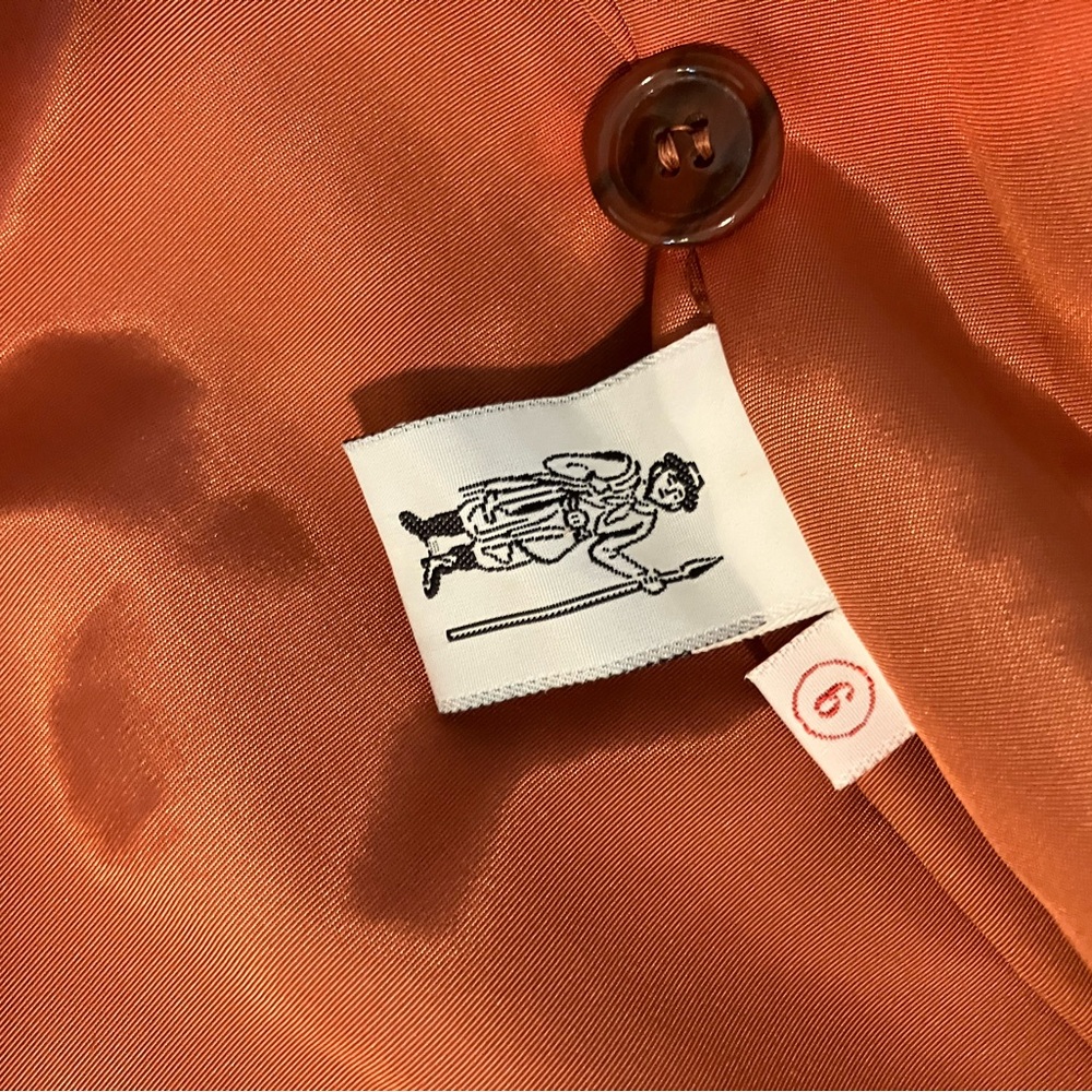 Vintage Rust Suede Women’s Blazer - Picture 5 of 8